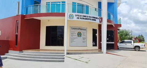 Fachada — Ofício Único de Rorainópolis